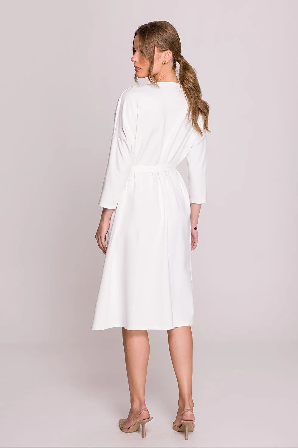 Elegant Water Neck Oversized Dress