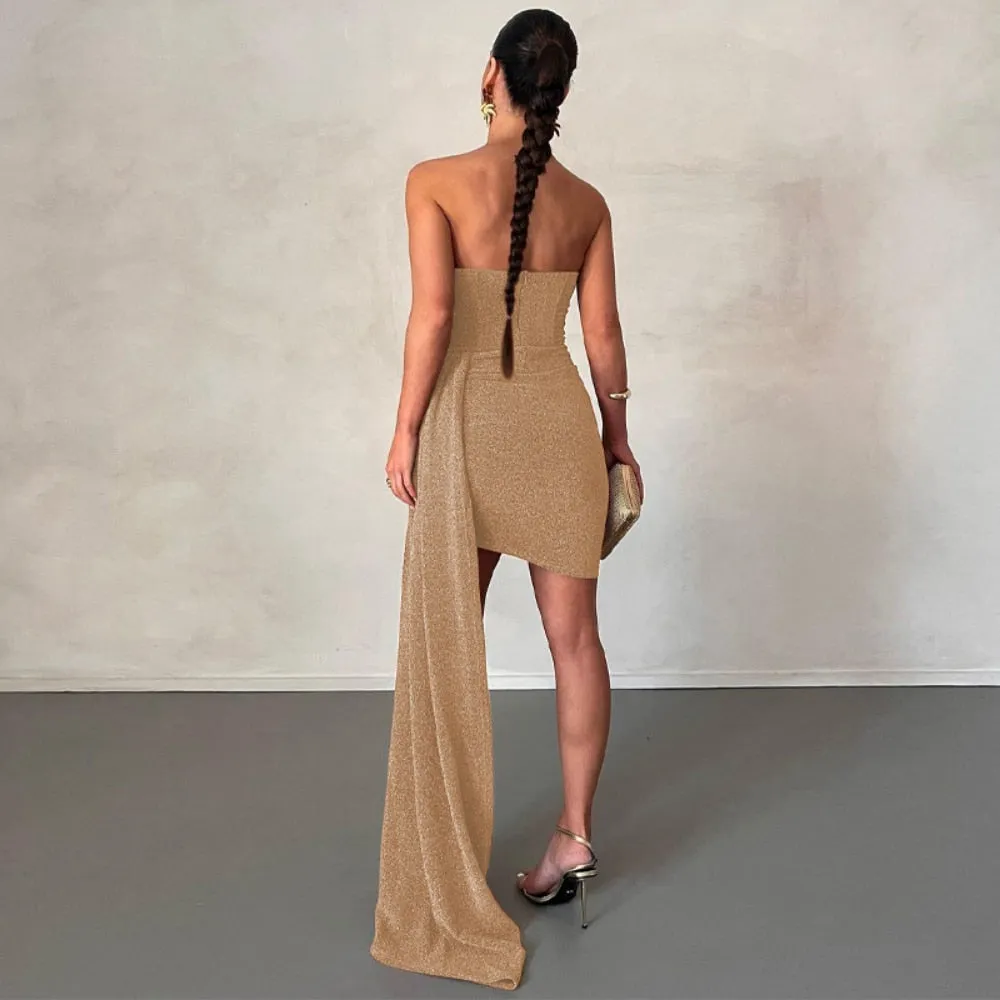Elena Mini Strapless Dress