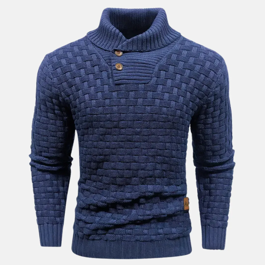 Essential - knitted men's jumper - soft & versatile