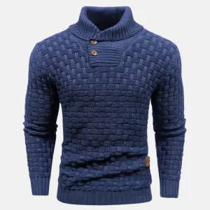 Essential - knitted men's jumper - soft & versatile