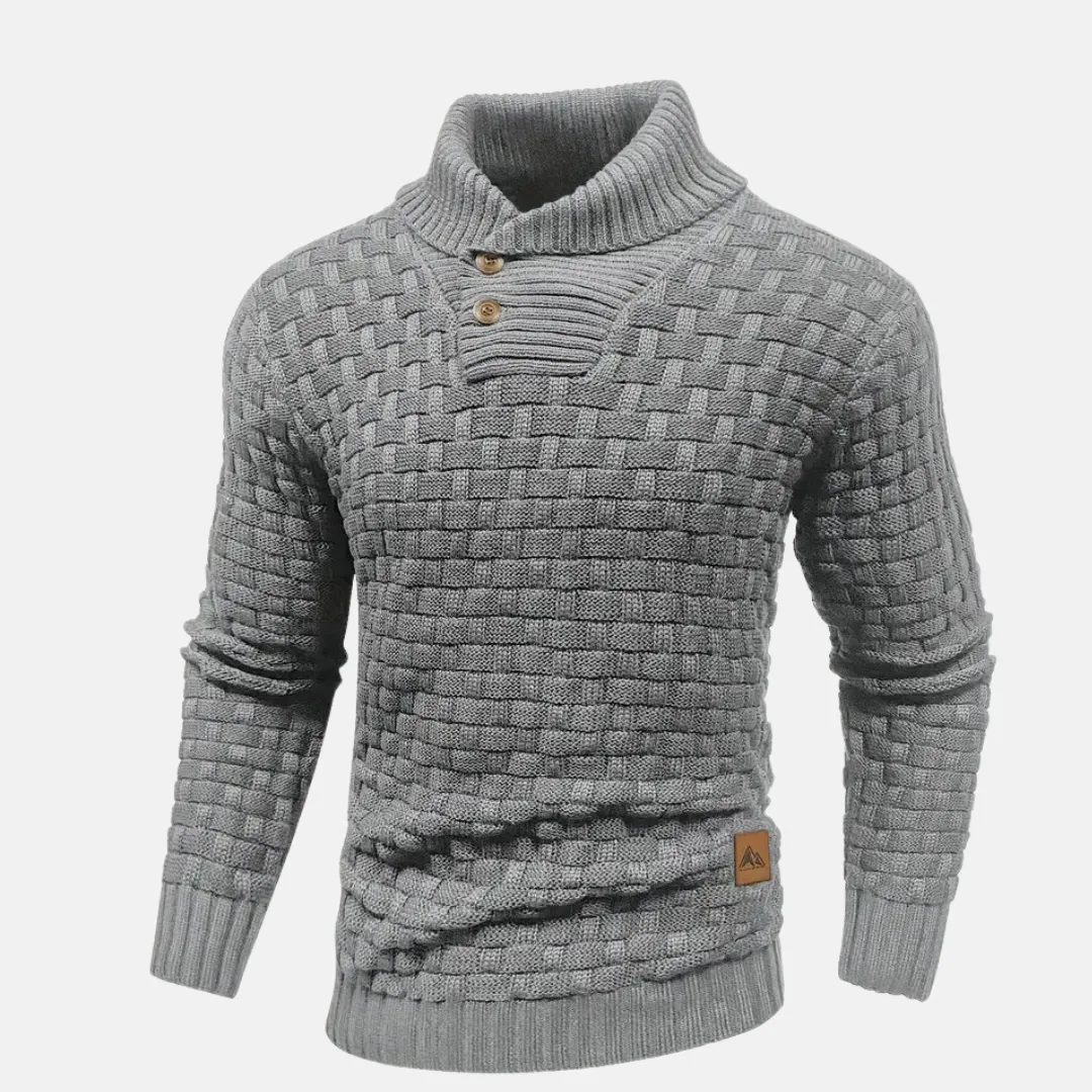 Essential - knitted men's jumper - soft & versatile