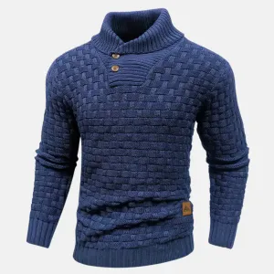 Essential - knitted men's jumper - soft & versatile