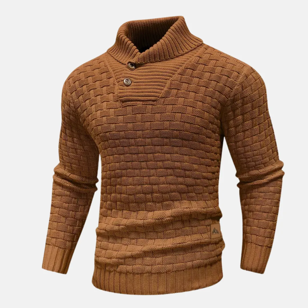 Essential - knitted men's jumper - soft & versatile