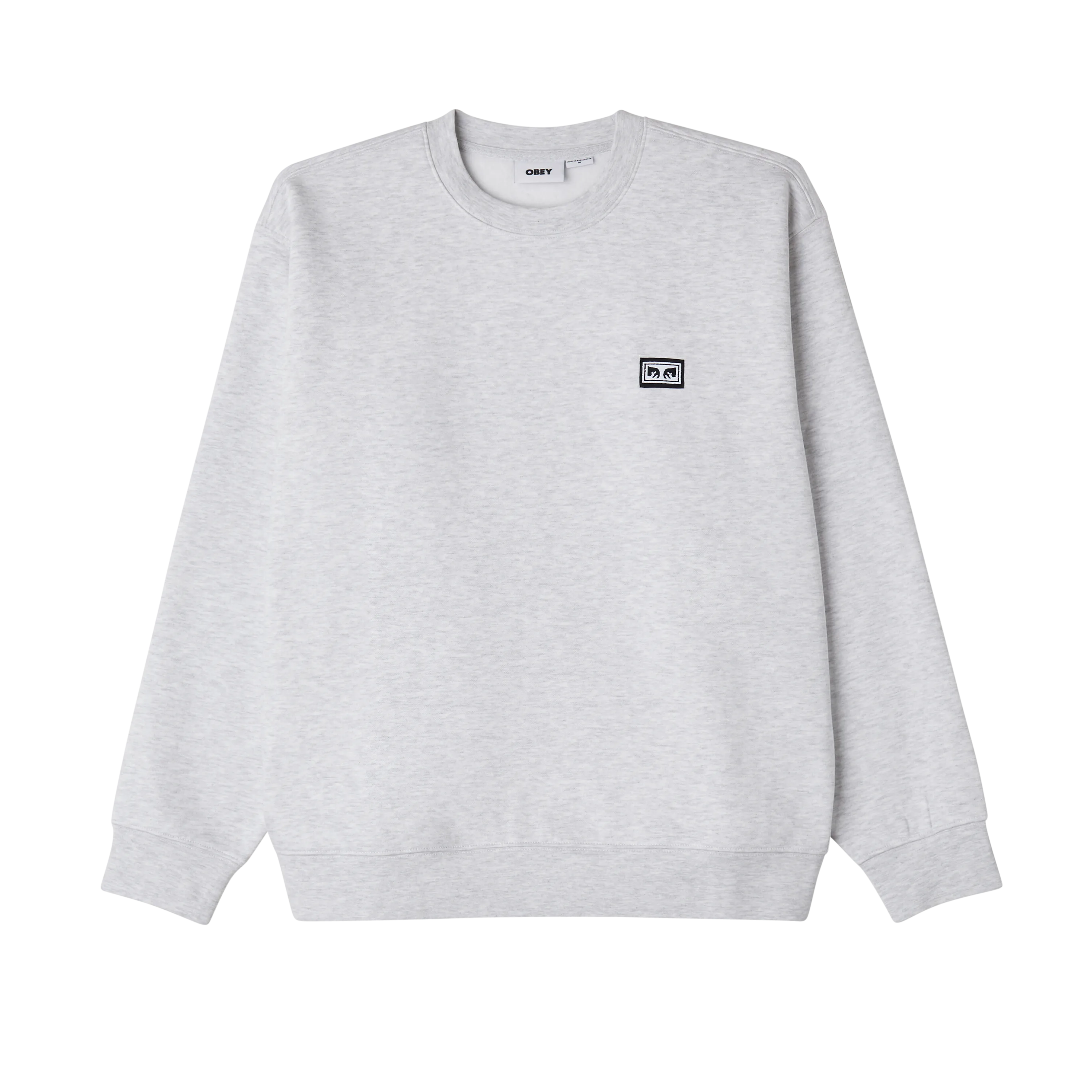 Established works eyes crew ii Ash grey