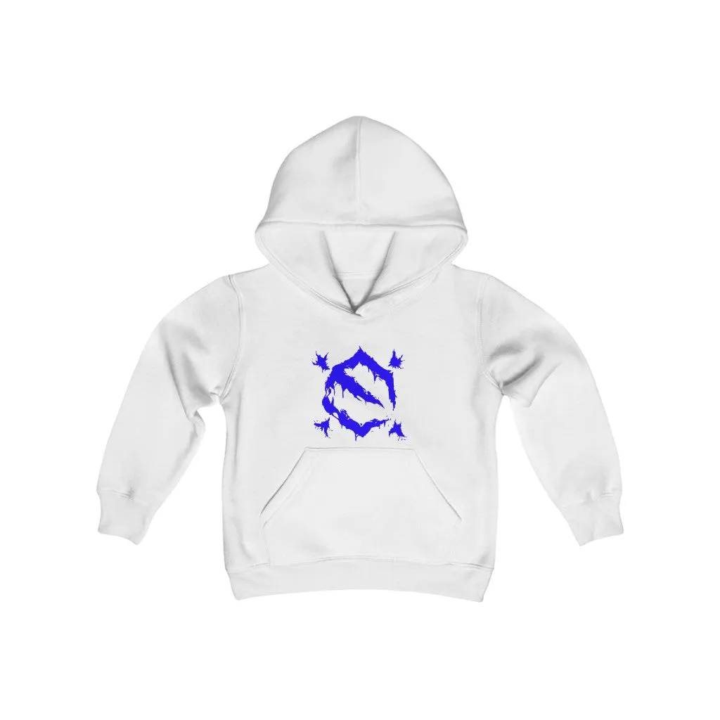 EZ MIL EMBLEM Youth Heavy Blend Hooded Sweatshirt