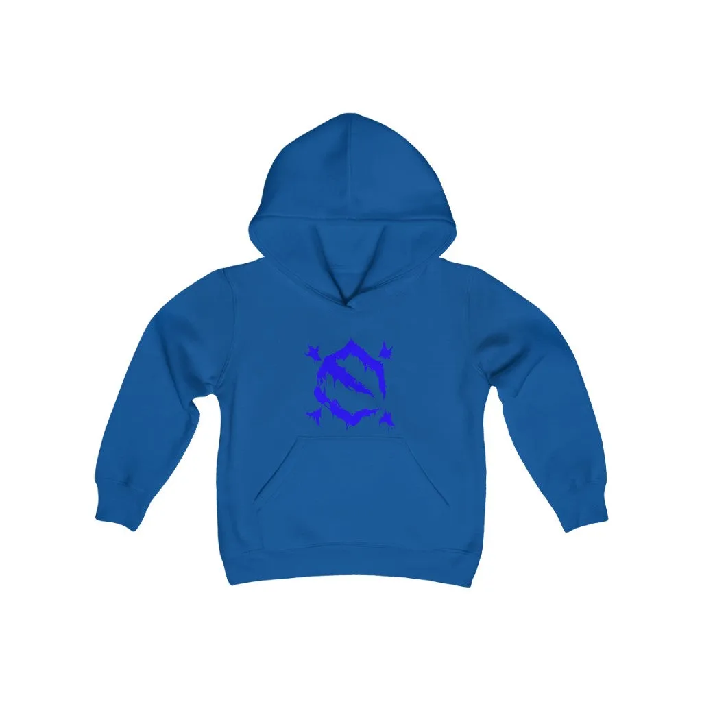 EZ MIL EMBLEM Youth Heavy Blend Hooded Sweatshirt