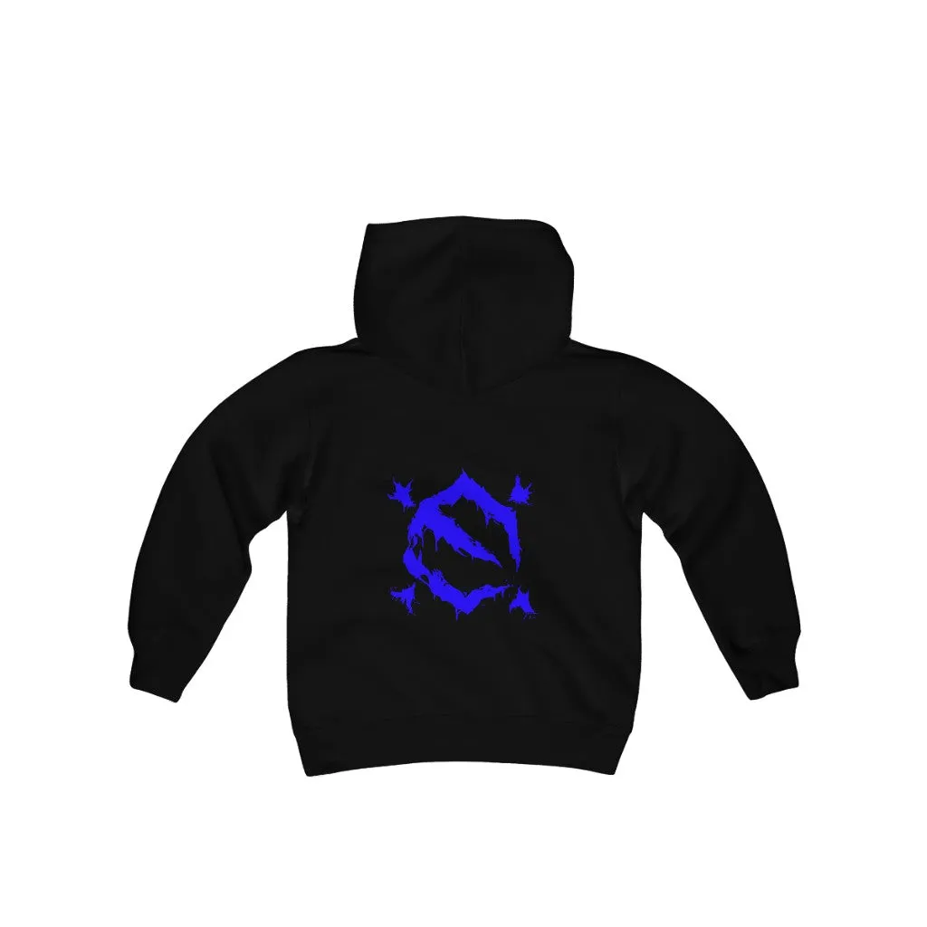 EZ MIL EMBLEM Youth Heavy Blend Hooded Sweatshirt