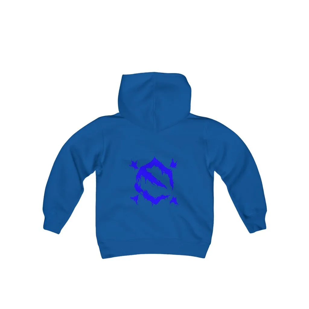 EZ MIL EMBLEM Youth Heavy Blend Hooded Sweatshirt
