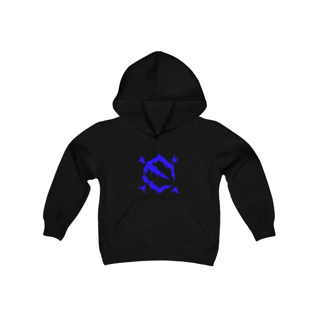 EZ MIL EMBLEM Youth Heavy Blend Hooded Sweatshirt