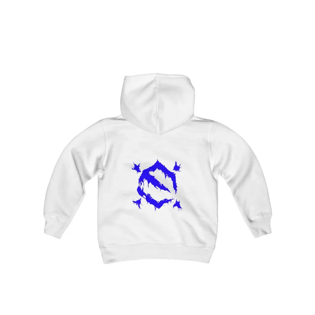 EZ MIL EMBLEM Youth Heavy Blend Hooded Sweatshirt