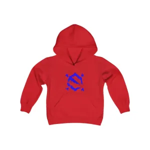 EZ MIL EMBLEM Youth Heavy Blend Hooded Sweatshirt