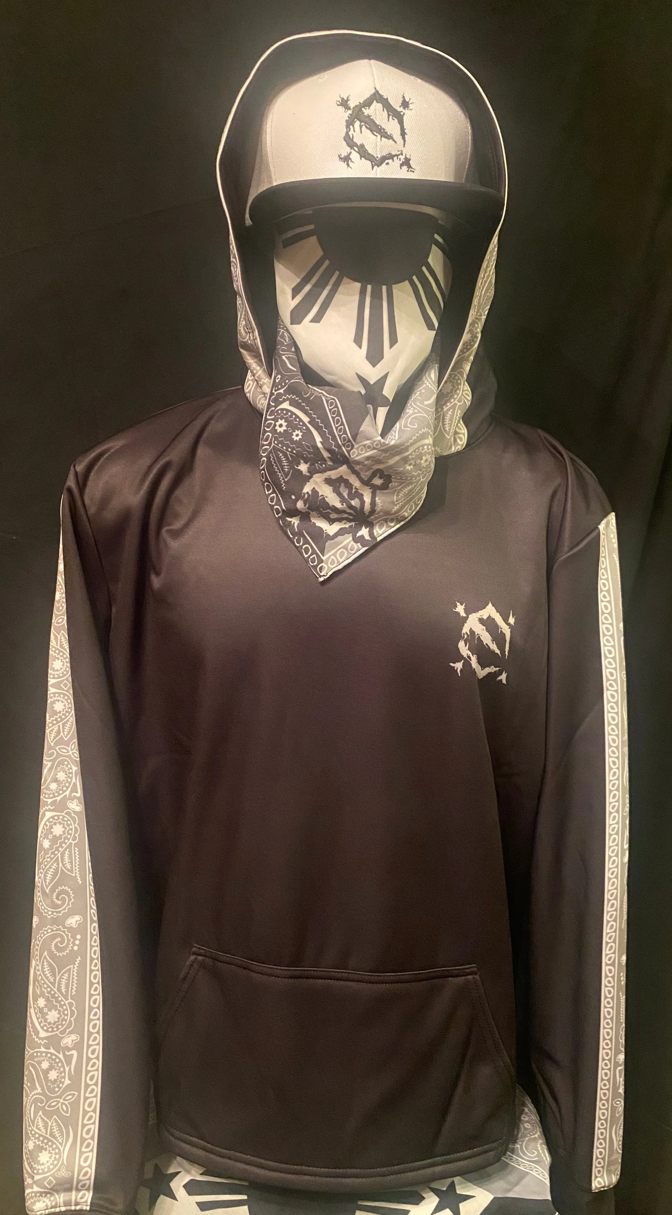 EZ MIL HBOM Cultura Bandana Trim Hoodie