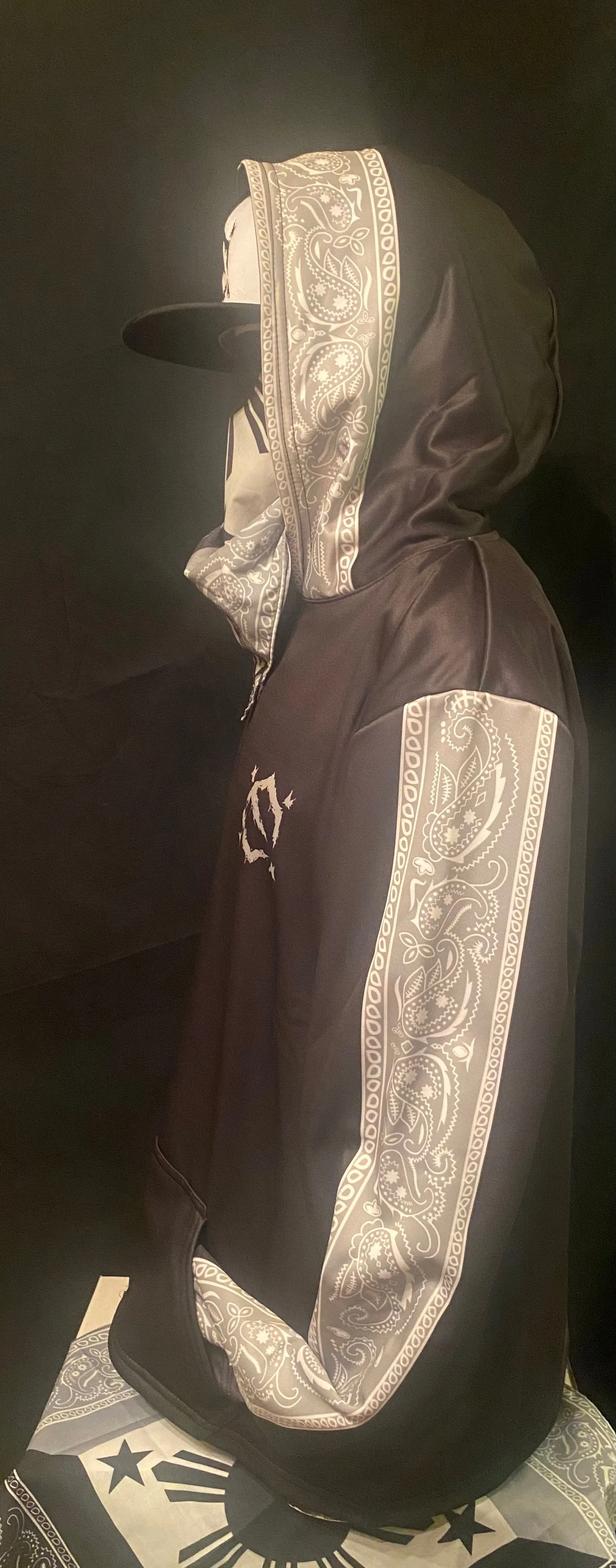 EZ MIL HBOM Cultura Bandana Trim Hoodie