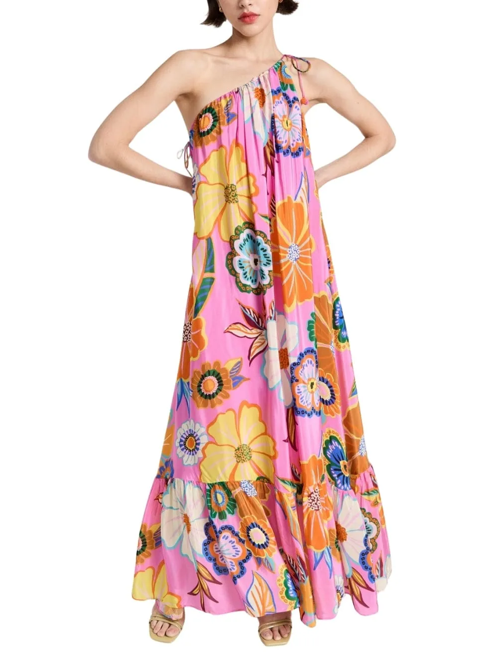 Farm Rio Floral Garden Maxi Dress
