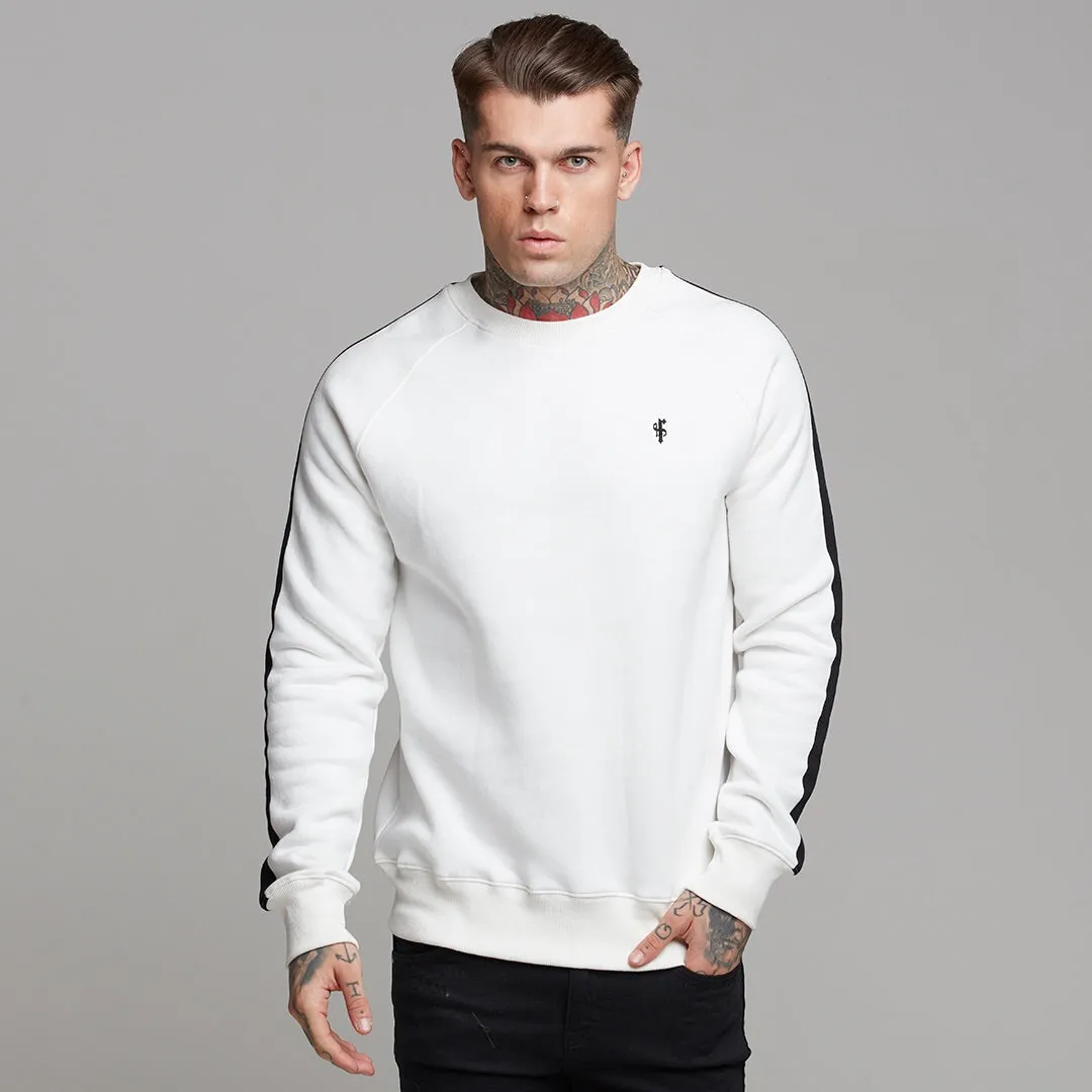 Father Sons Classic Off White With Black Stripes Jumper - FSH258 (LAST CHANCE)