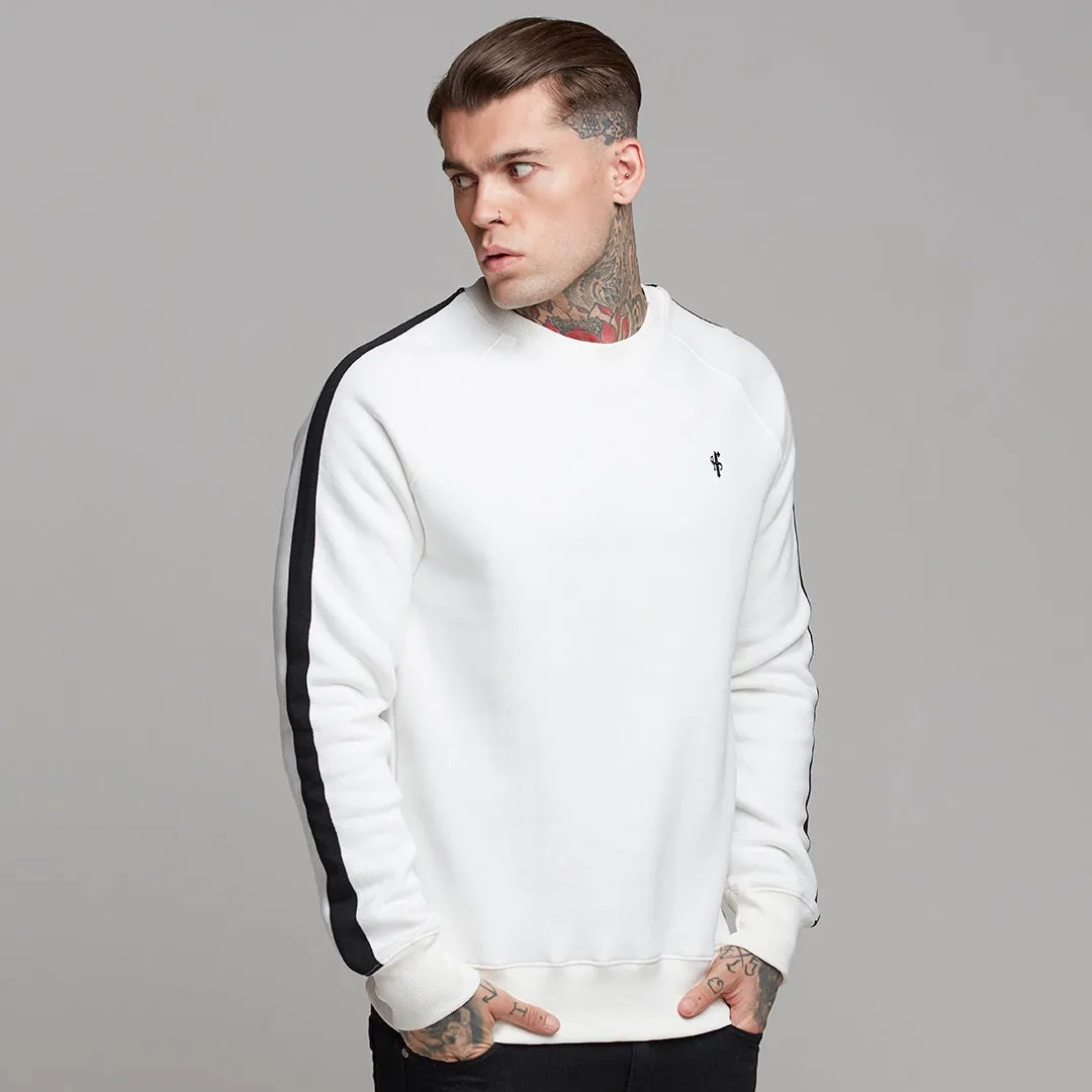 Father Sons Classic Off White With Black Stripes Jumper - FSH258 (LAST CHANCE)