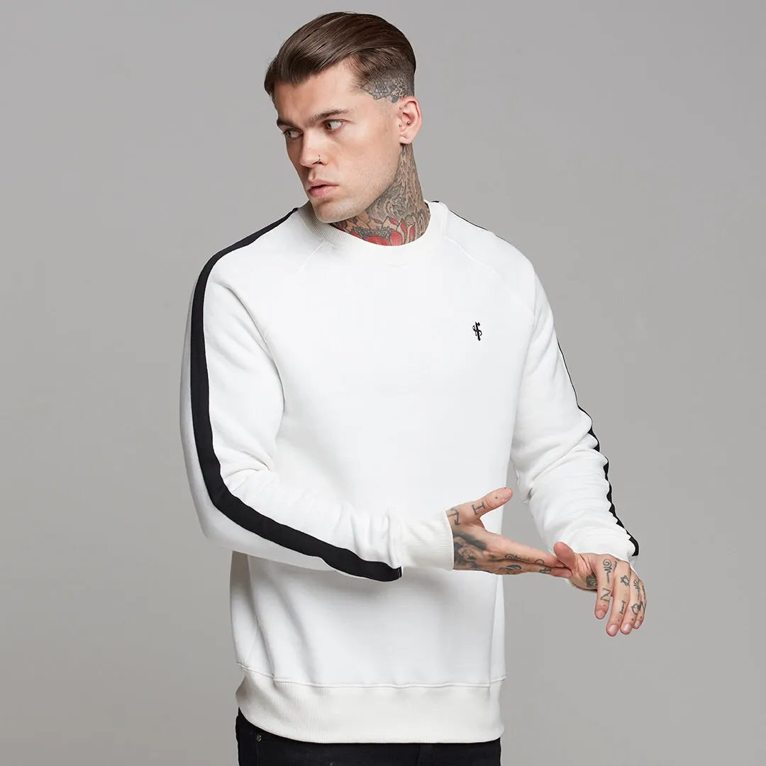 Father Sons Classic Off White With Black Stripes Jumper - FSH258 (LAST CHANCE)