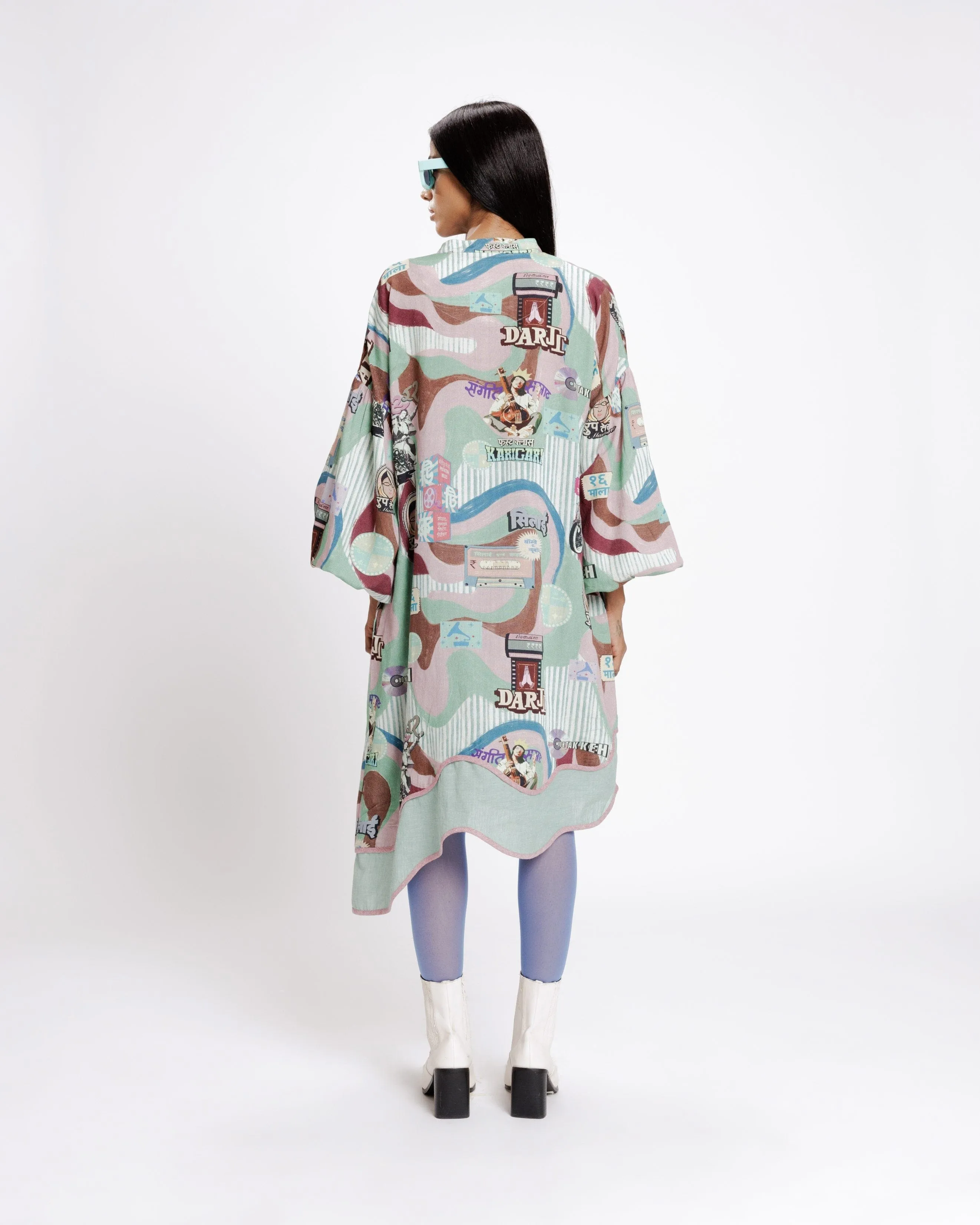 Filmy Shirt Dress