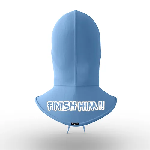 Finish Him - Swag Hoodies - Pullover with Face Mask, Adjustable Drawstring - Versatile Sportswear