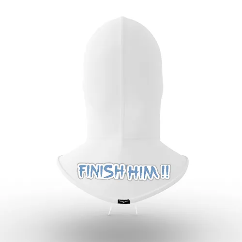 Finish Him - Swag Hoodies - Pullover with Face Mask, Adjustable Drawstring - Versatile Sportswear