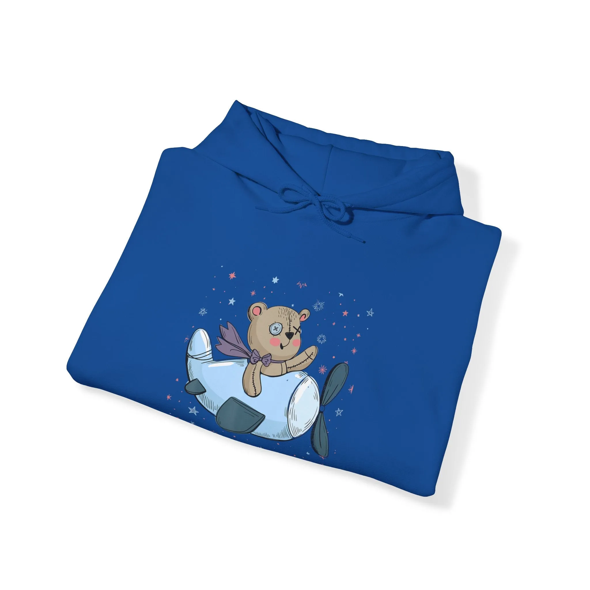 Flying Teddy Bear Hoodie