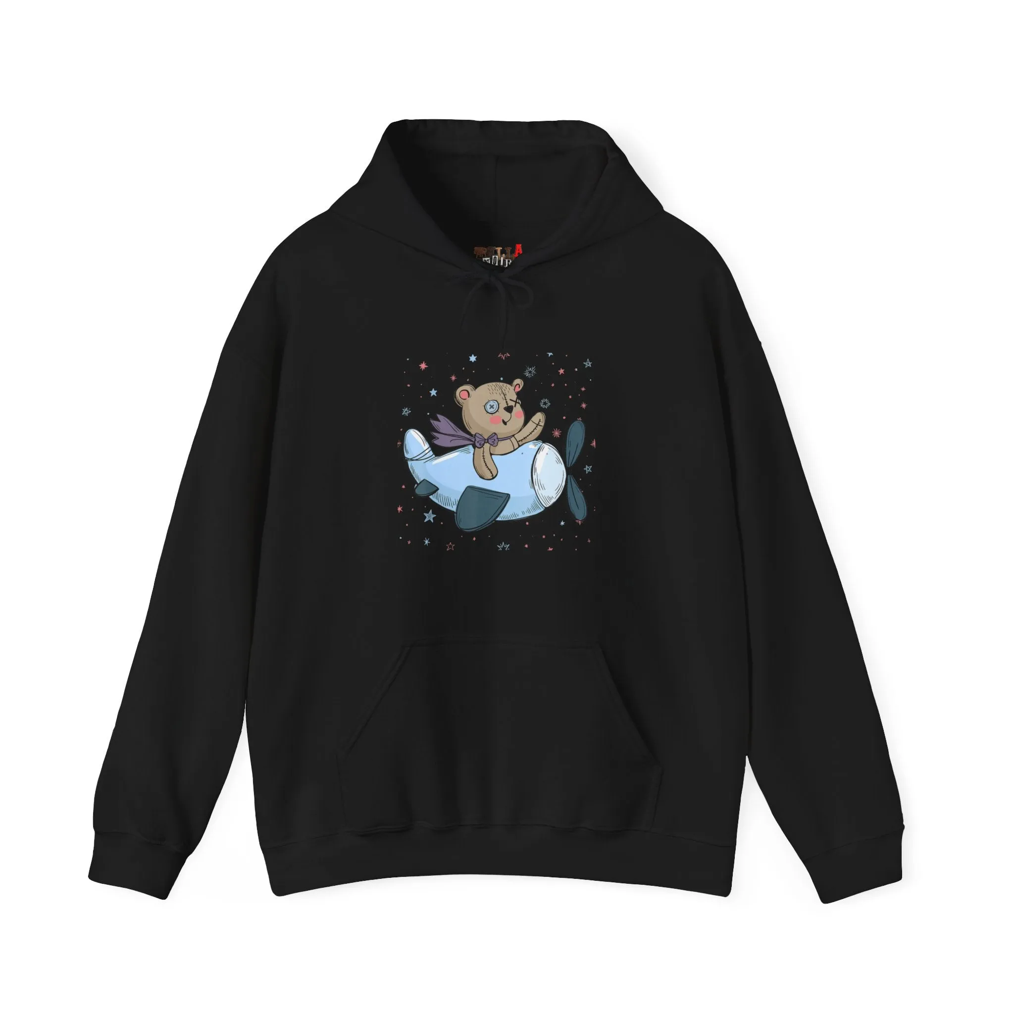 Flying Teddy Bear Hoodie