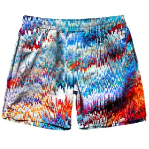Forest Pixel Shorts