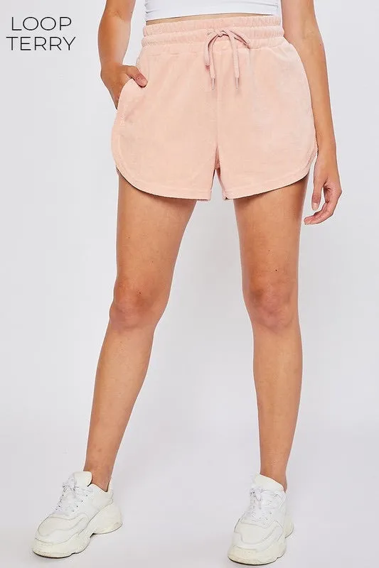 French Terry Sweatshirt & Shorts Lounge Set