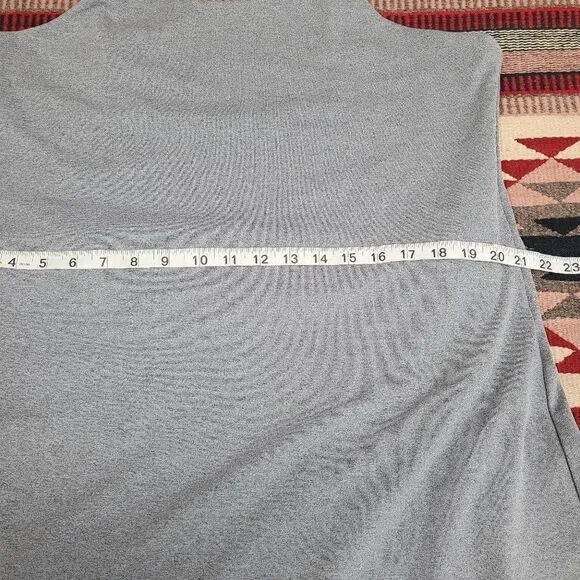 Girlfriend Collective Naomi Workout Athletic Dress Plus Sz 5X Ash Gray SFP 50 