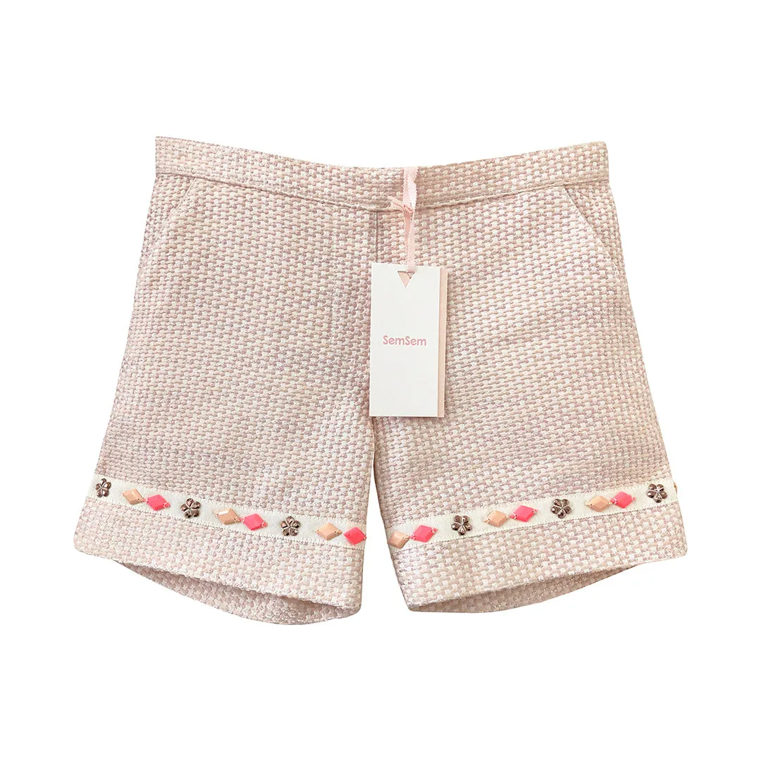 Girls Huma Shorts- Blush
