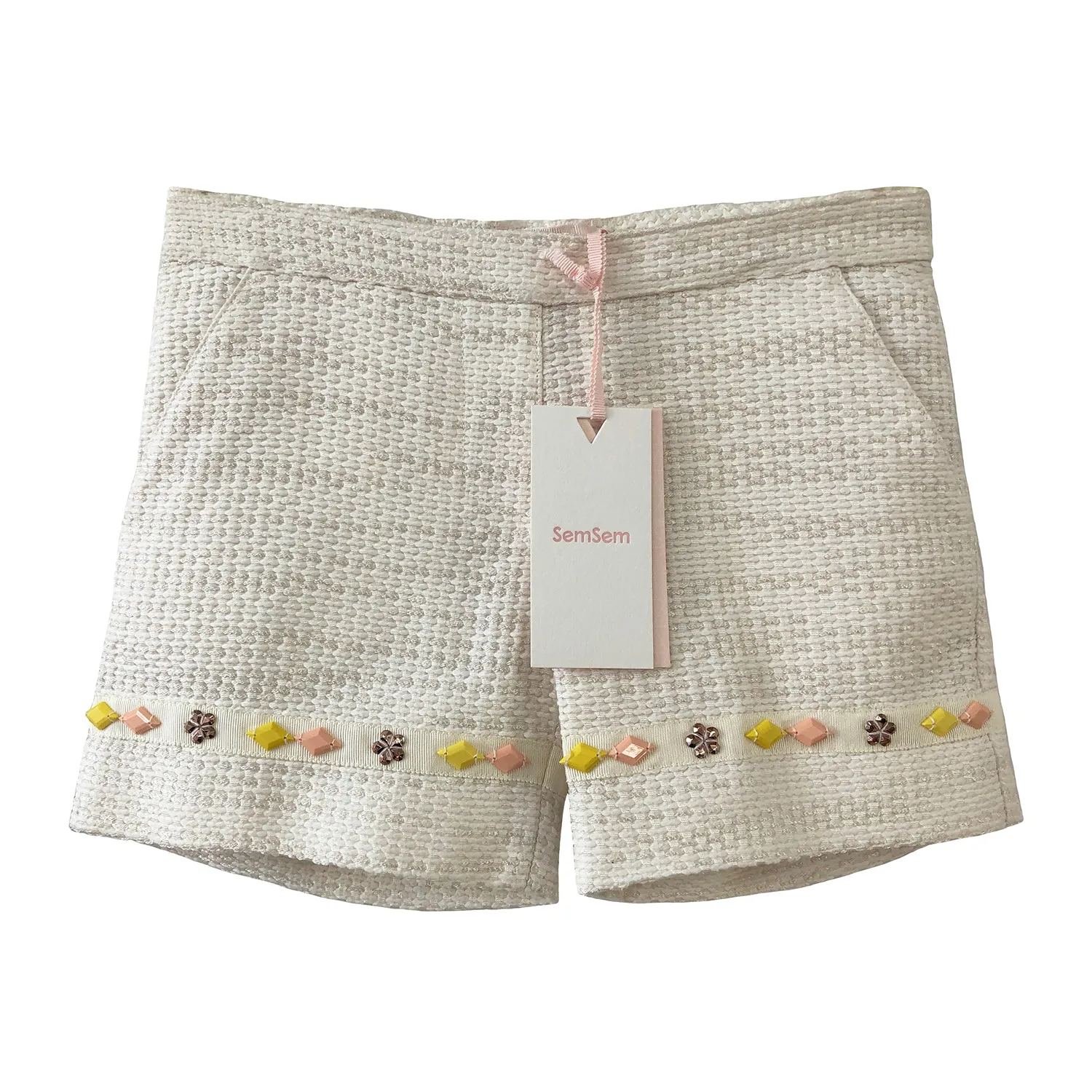 Girls Huma Shorts - Cream