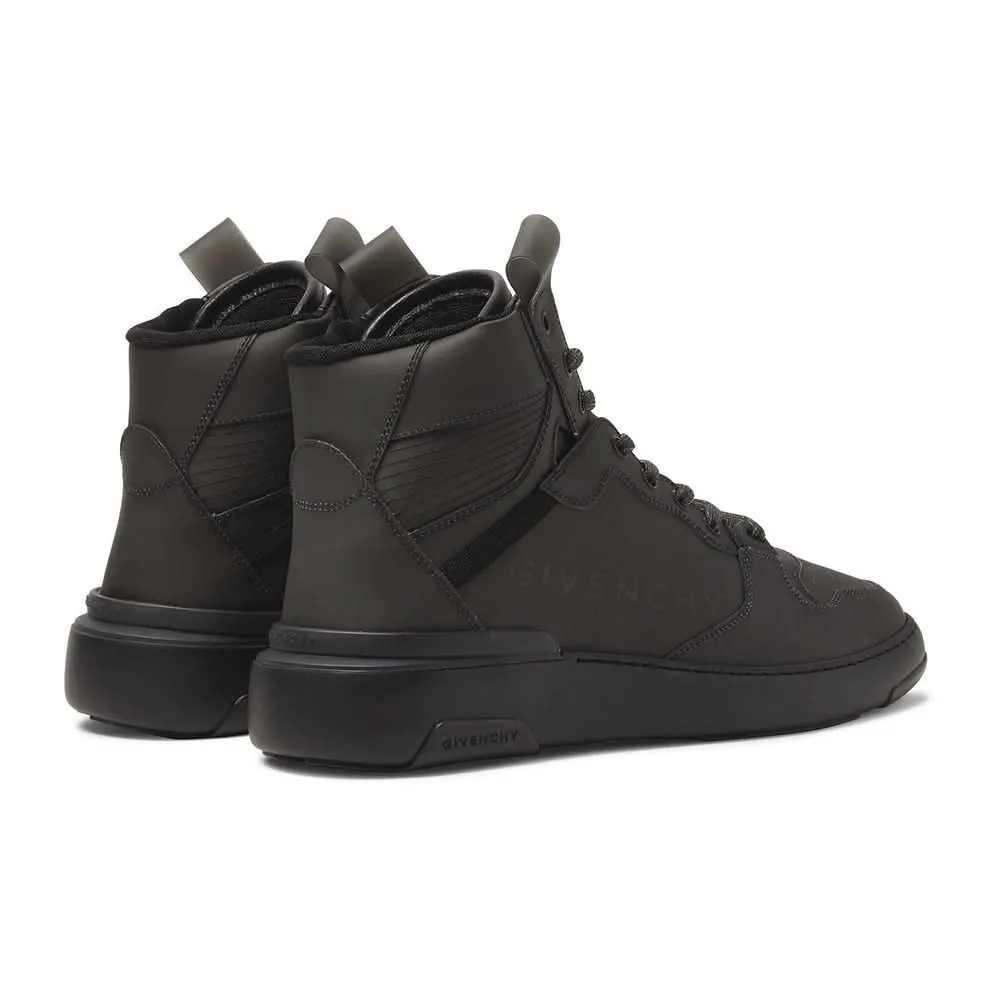 Givenchy Wing Leather-Trimmed Rubber Sneakers