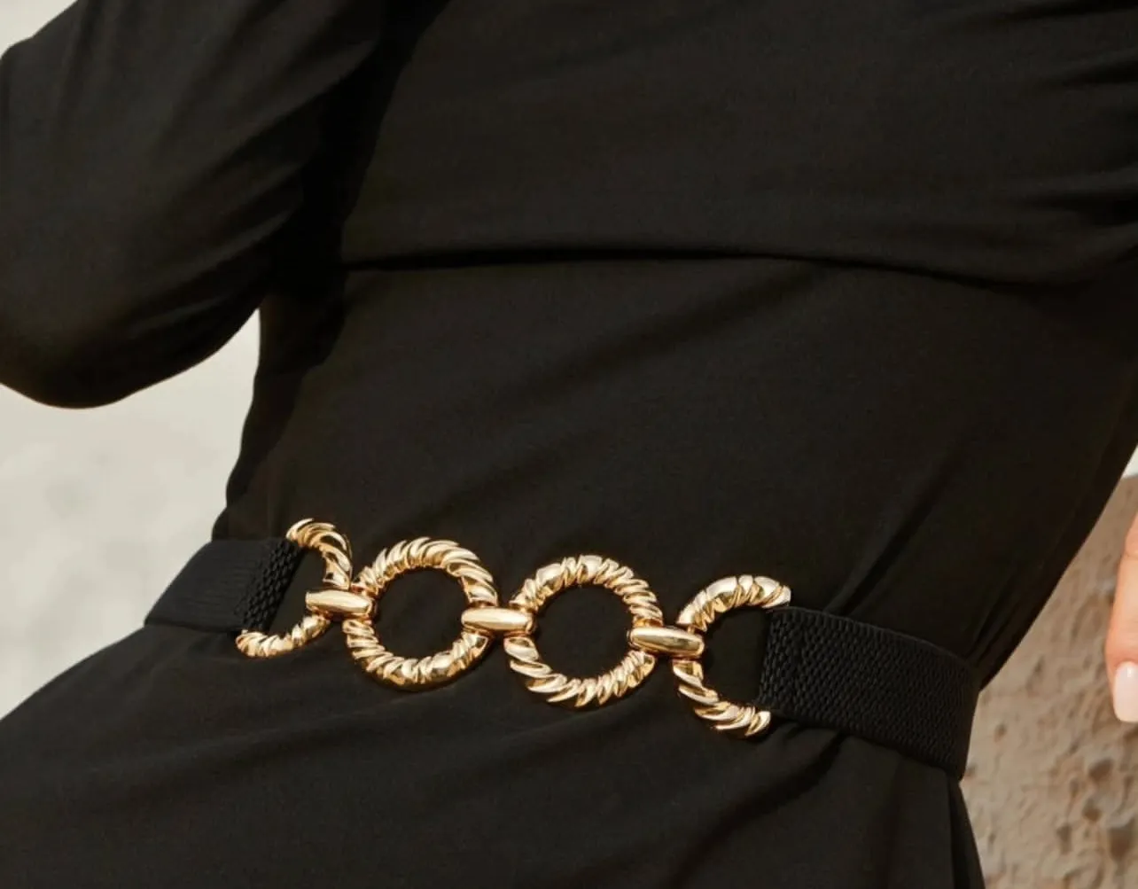Gold Loop Waist Belt