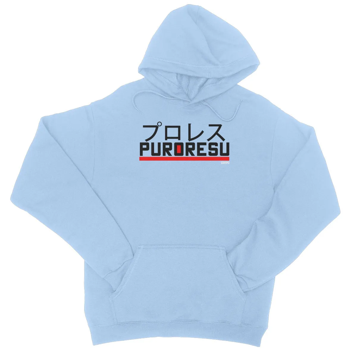 GRAPS X PURORESU Black College Hoodie
