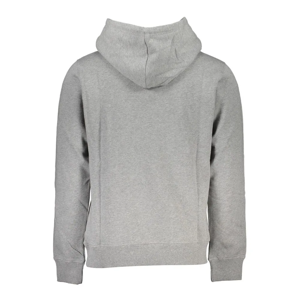 Gray Cotton Men Sweater