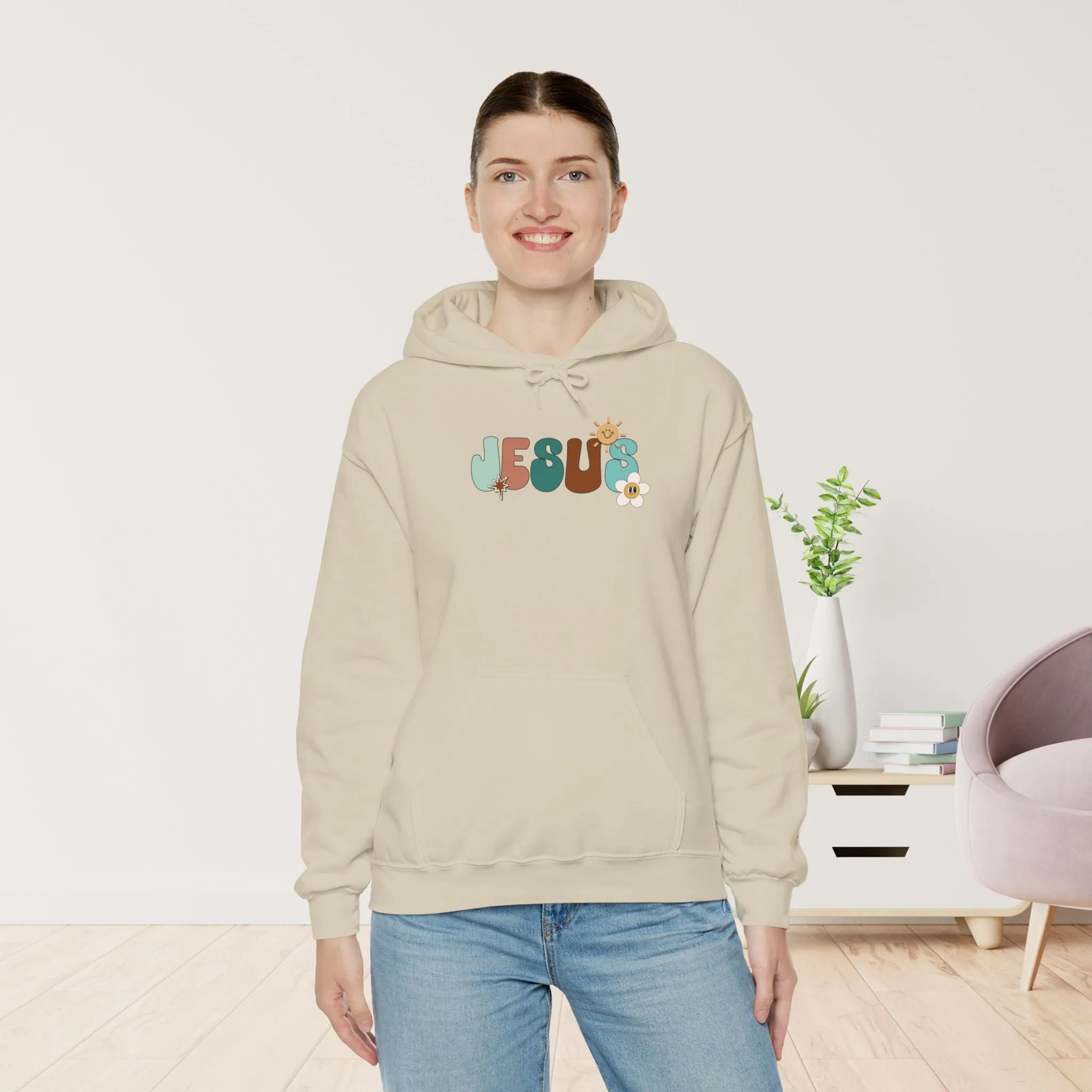 Green Jesus is the Way John 14:6 Bible Verse Christian Hoodie