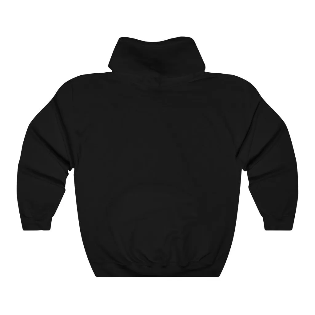 Grey & Black Custom Drip Unisex Heavy Blend™ Hooded Sweatshirt
