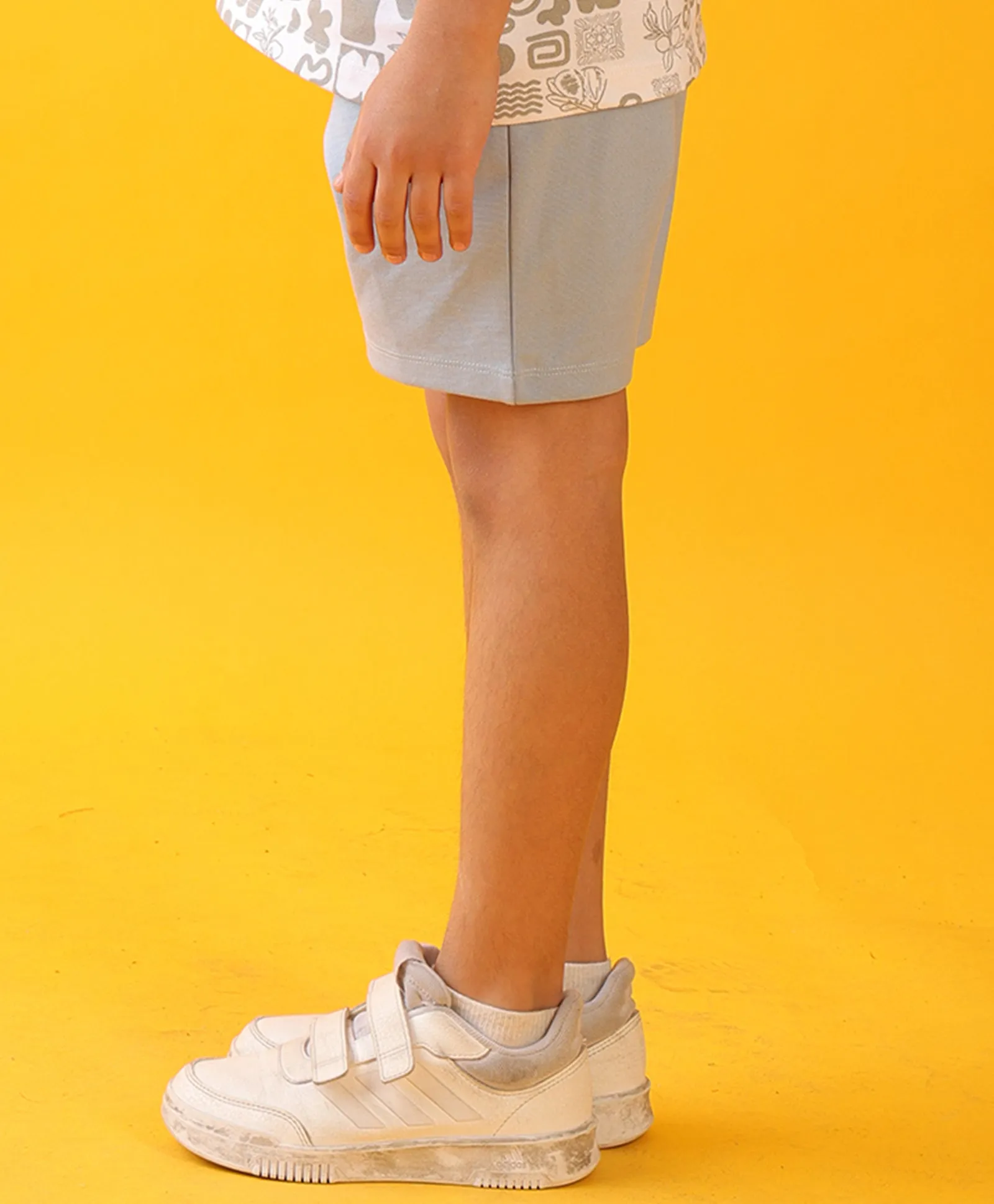 GREY ASH SUMMER BOYS SHORTS - GREY