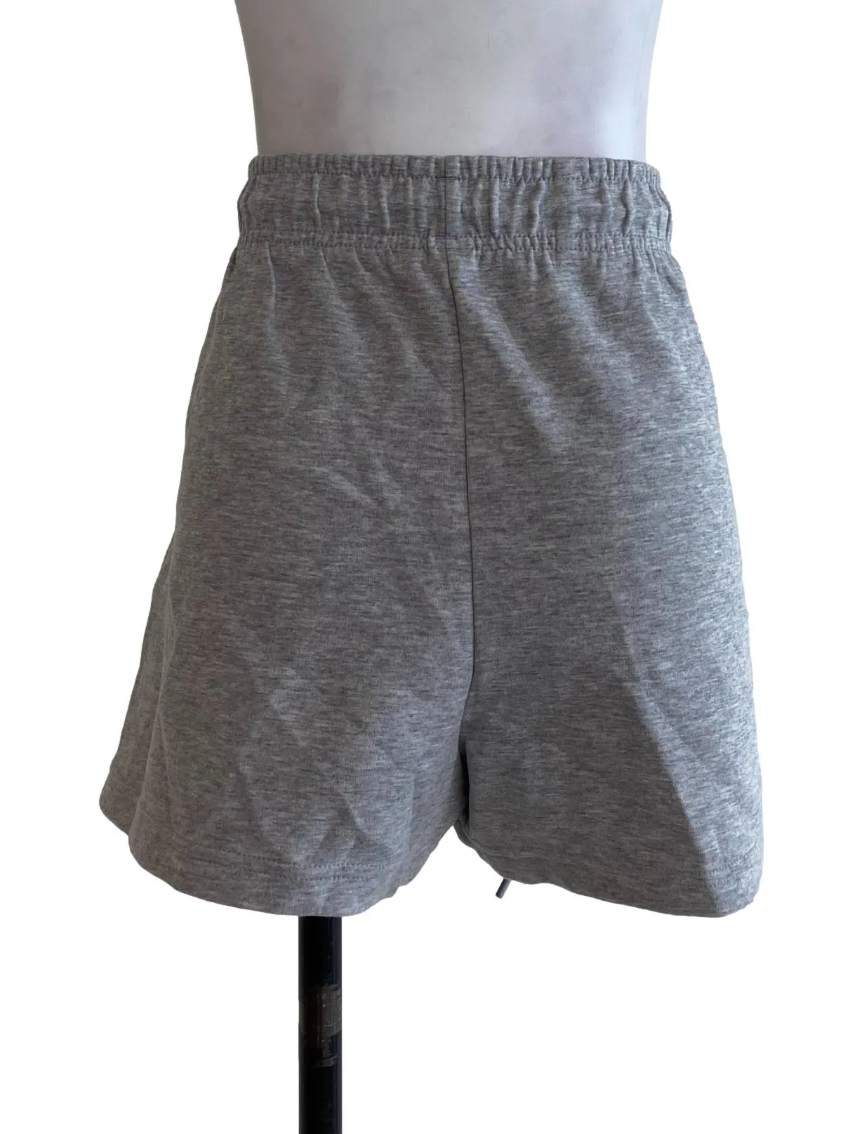 Grey Textured Shorts