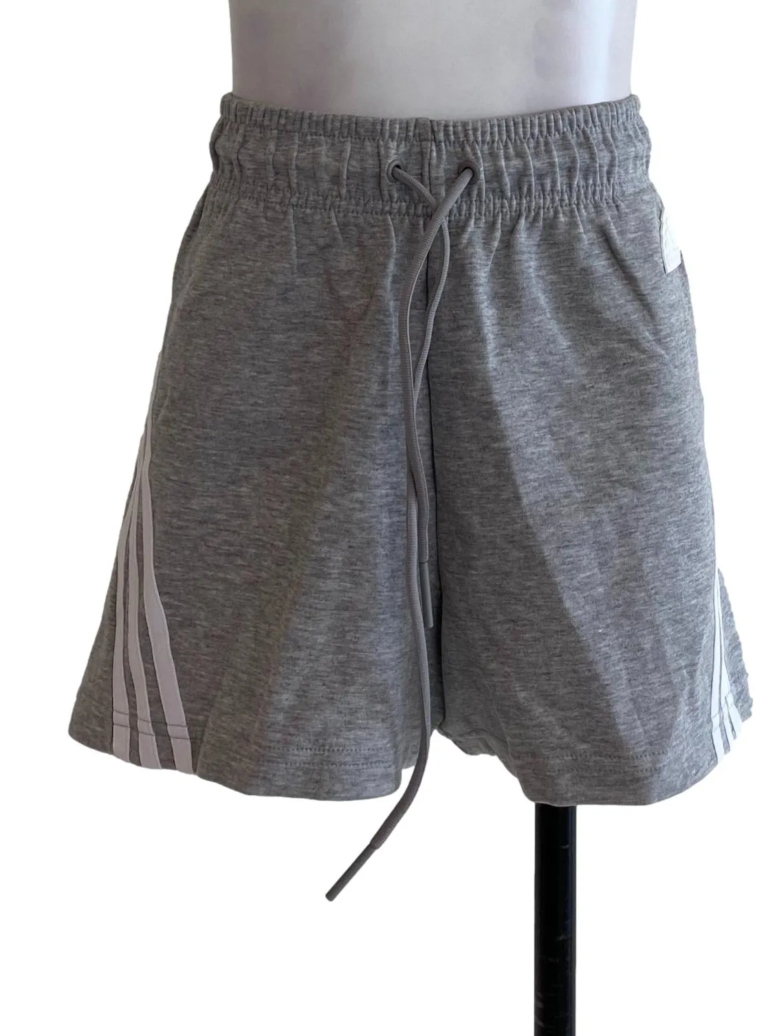 Grey Textured Shorts