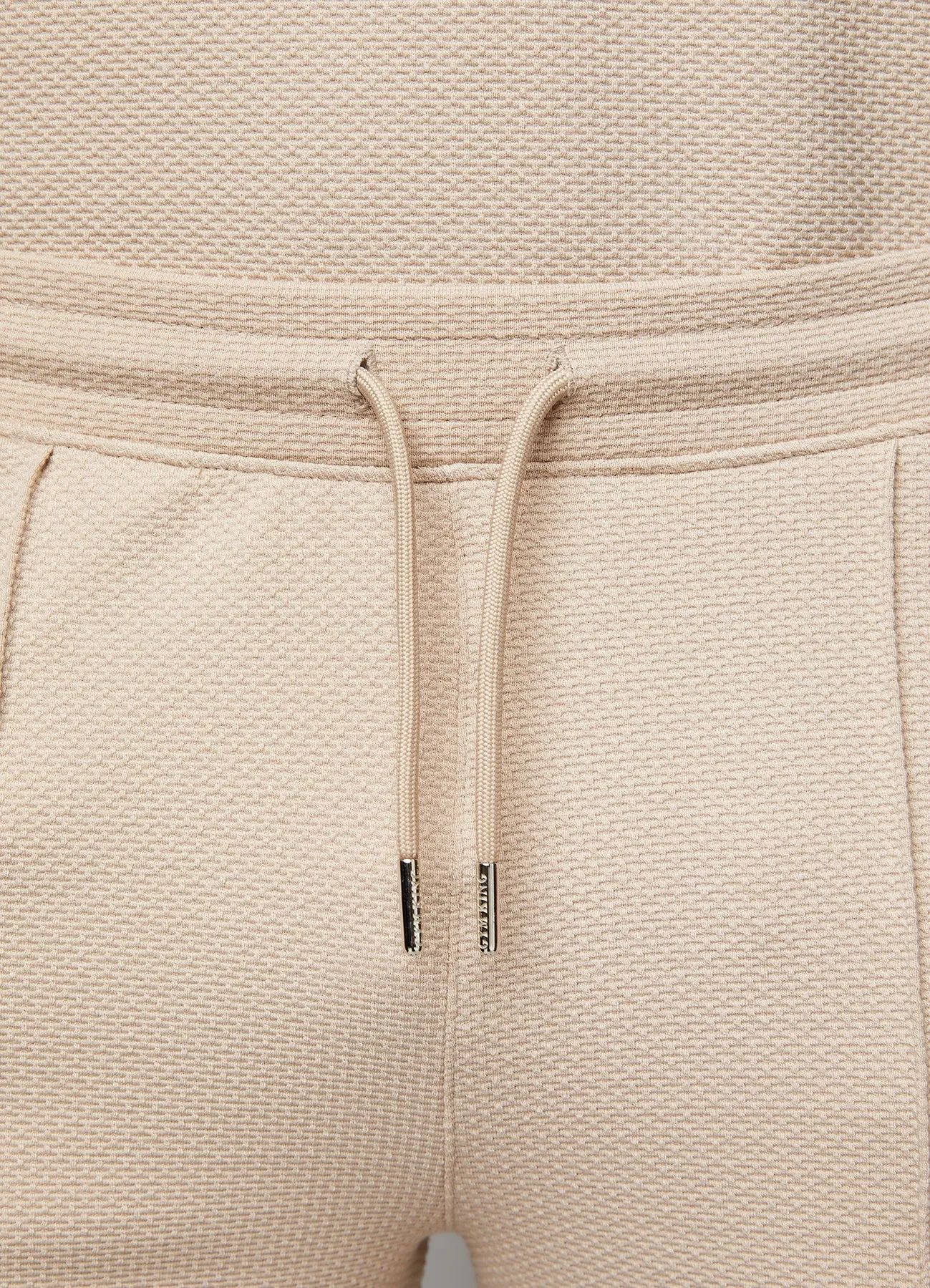 Gym King Signature Texture Shorts Stone Beige