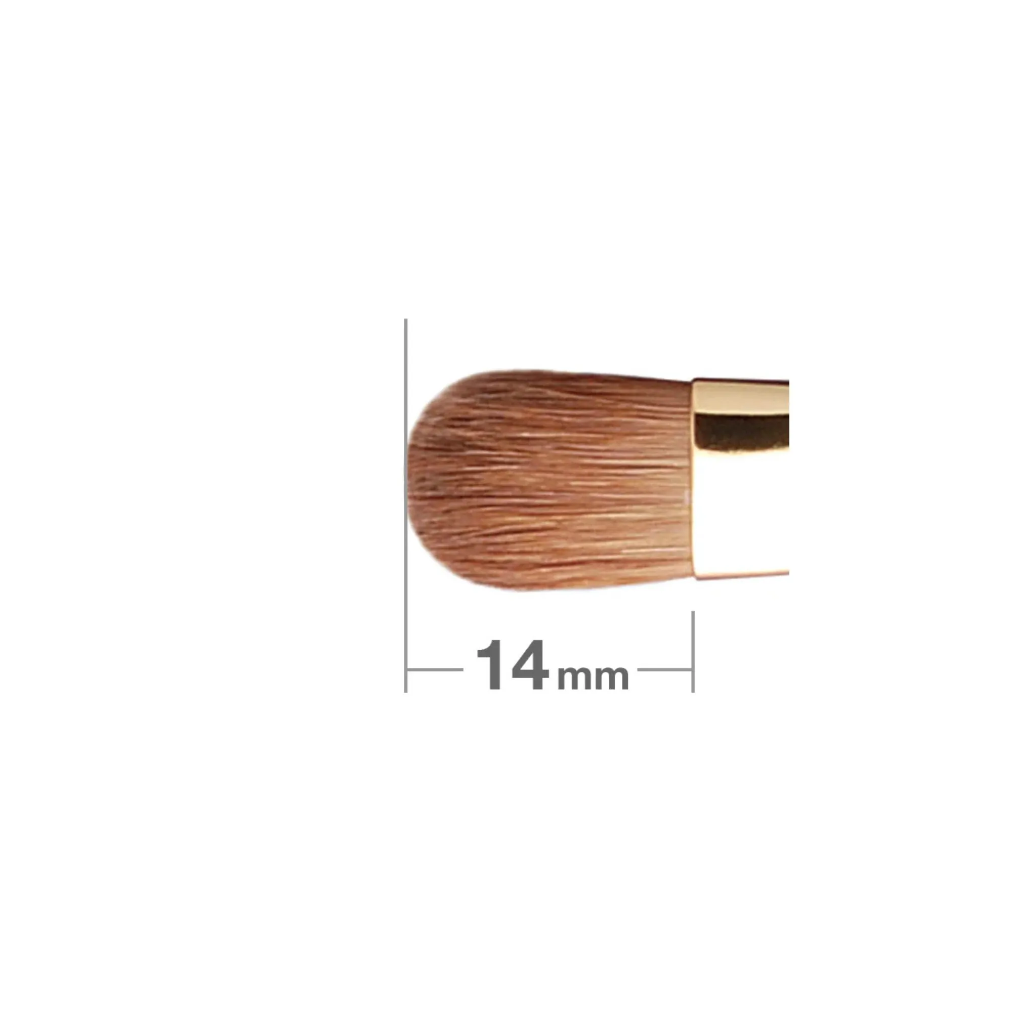 Hakuhodo S132Bk Eyeshadow Brush Round & Flat