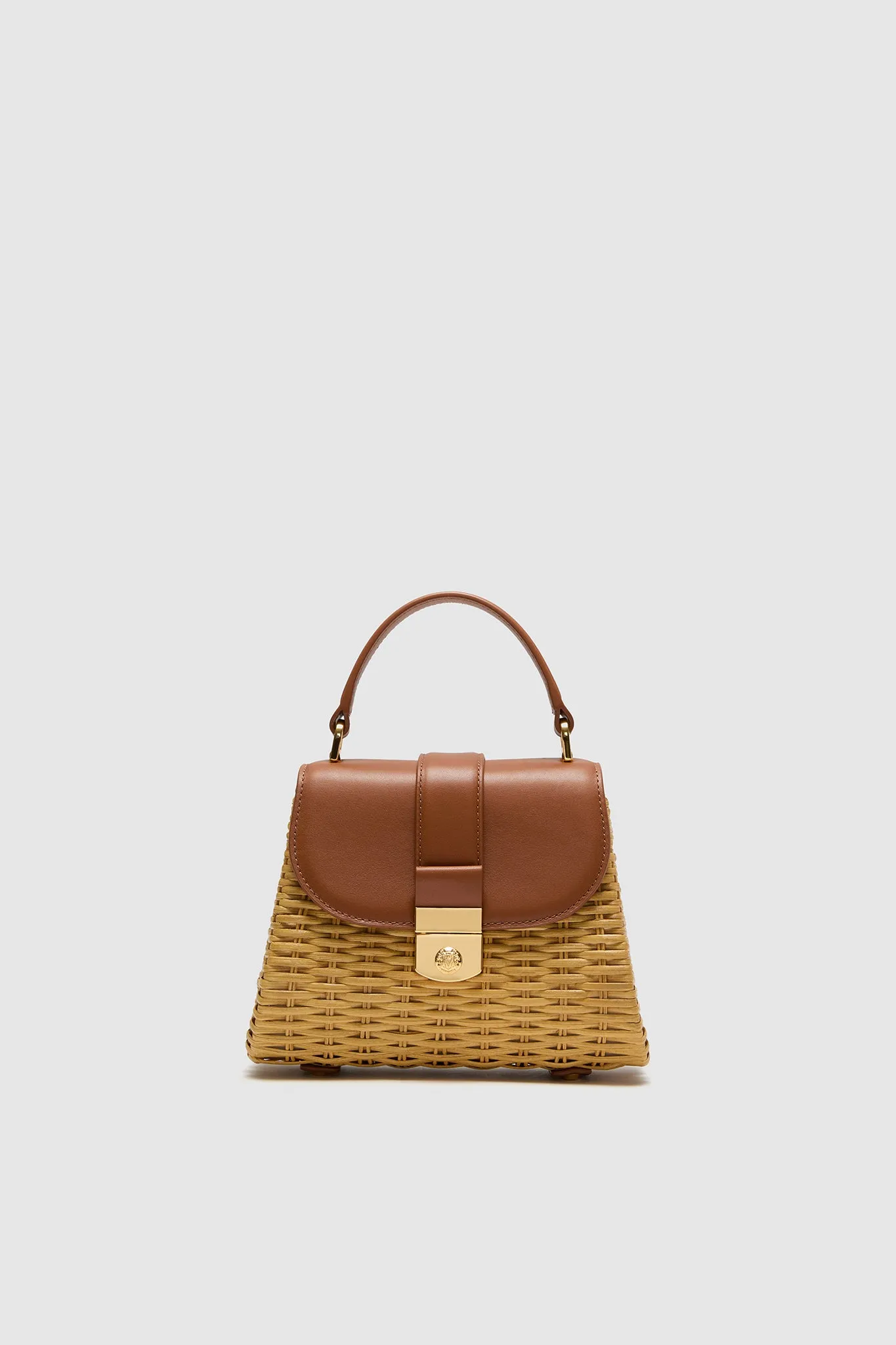 Hazelwood Small Wicker Avenue Bag