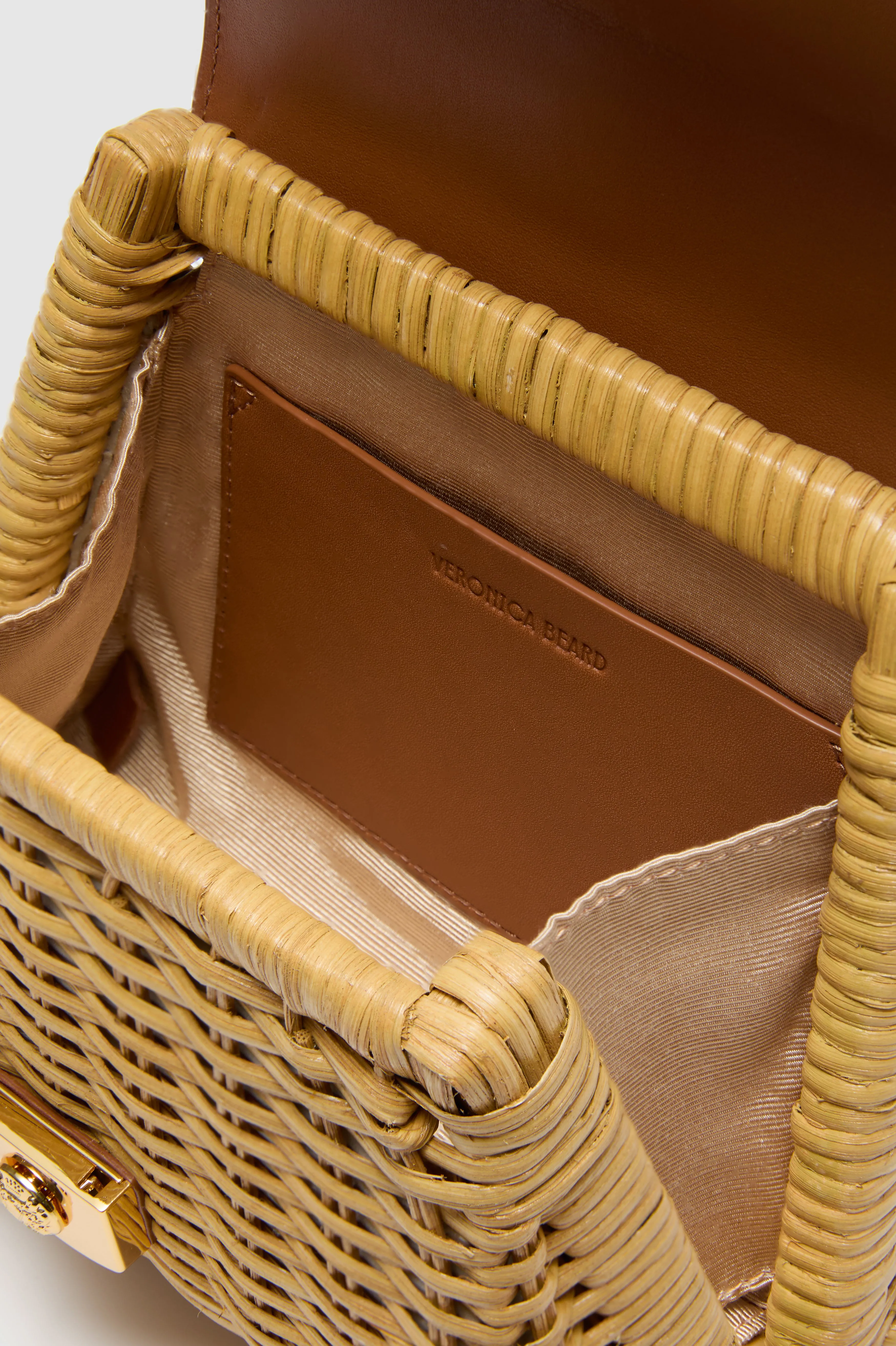 Hazelwood Small Wicker Avenue Bag