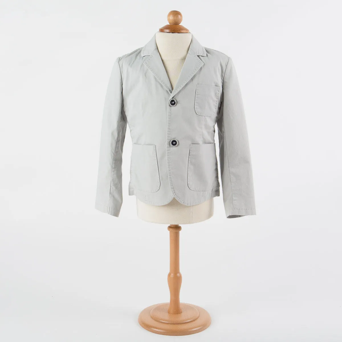 Heach Junior by Silvian Heach - Boys Cotton Summer Berlini Blazer, Grey