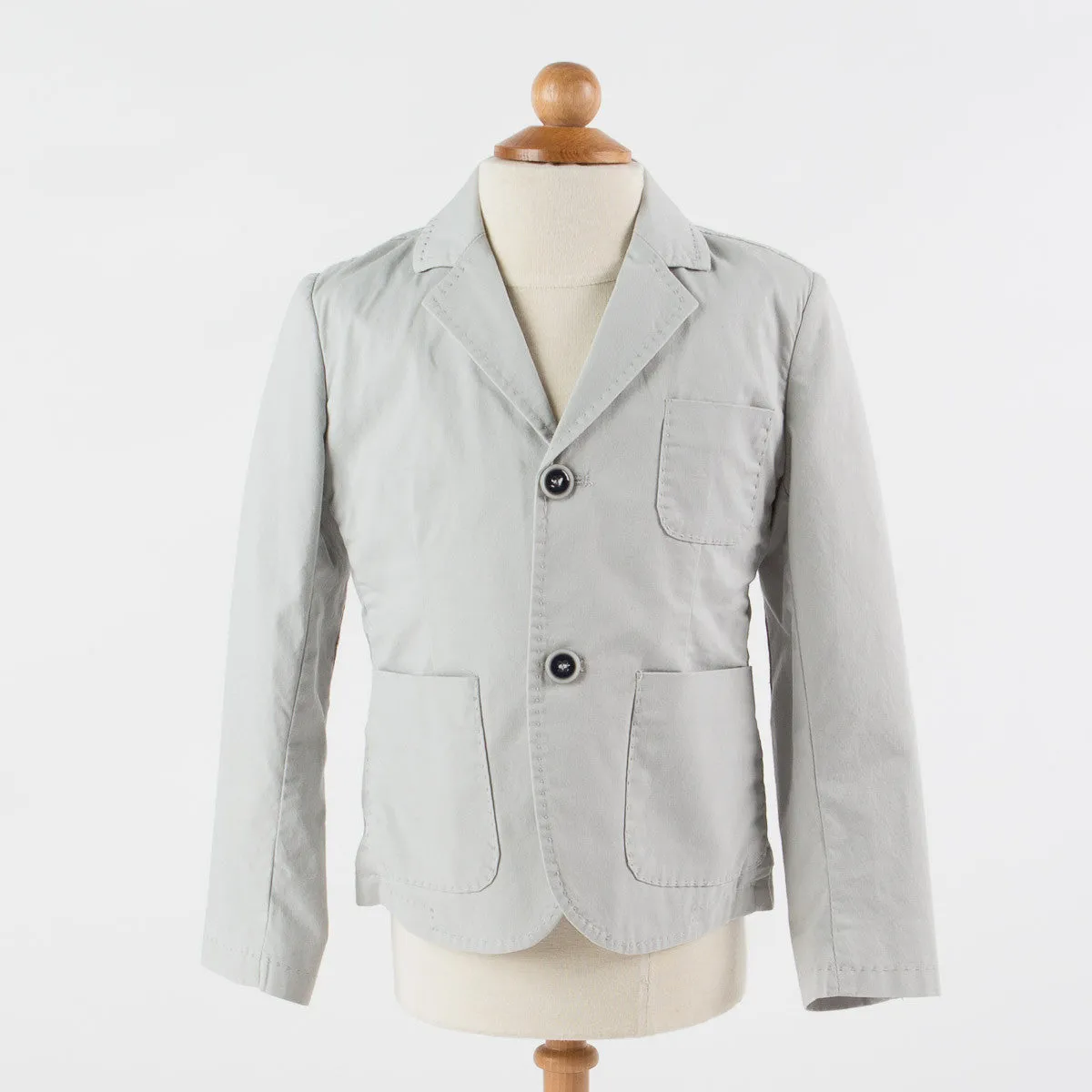 Heach Junior by Silvian Heach - Boys Cotton Summer Berlini Blazer, Grey