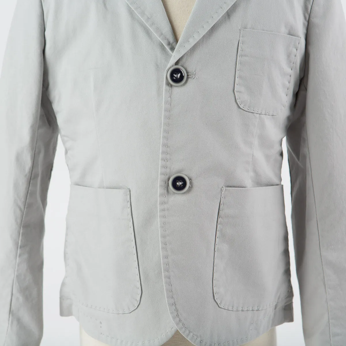 Heach Junior by Silvian Heach - Boys Cotton Summer Berlini Blazer, Grey