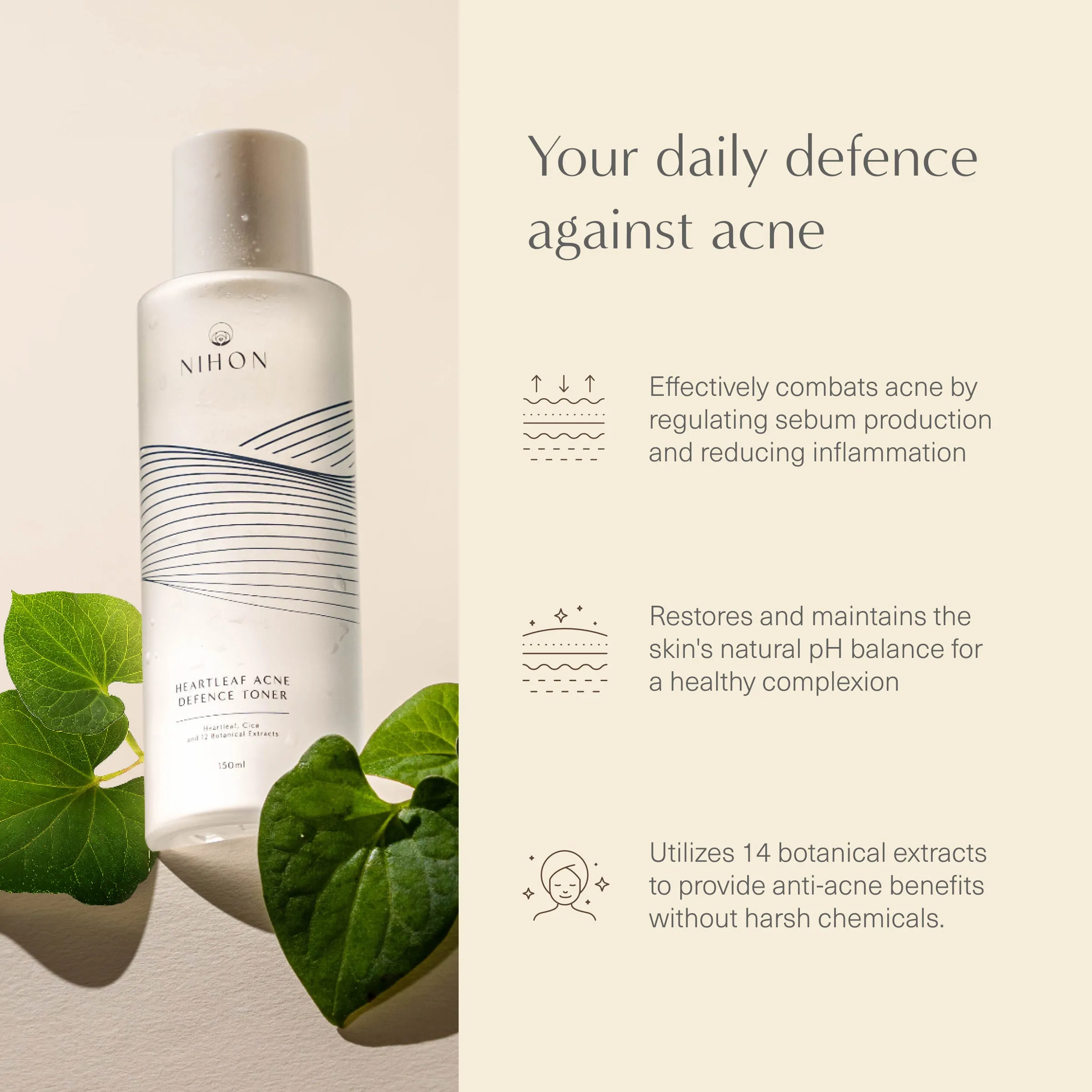 Heartleaf Acne Defence Toner
