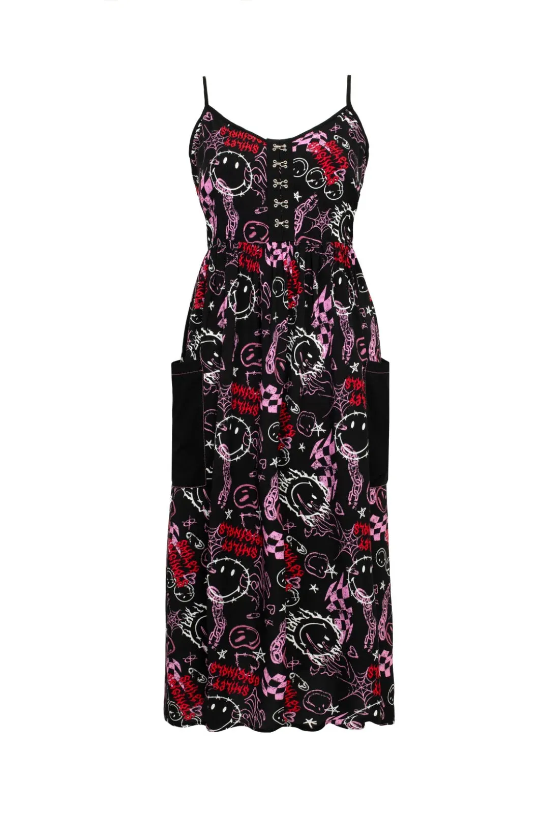 Hell Bunny X Smiley® Riot Dress