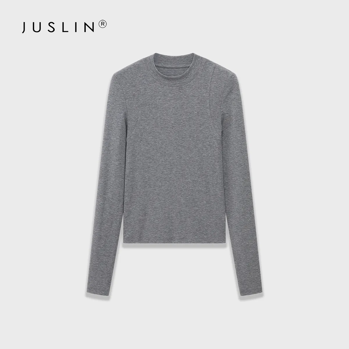 High Elastic Turtleneck Sweater